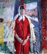 Rik Wouters Woman at Window oil